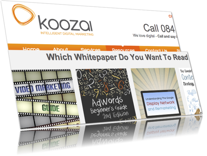 Koozai online marketing whitepapers