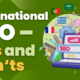 International SEO Dos and Don'ts featured image