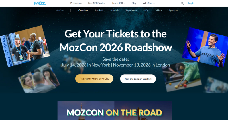 MozCon 2026 Roadshow