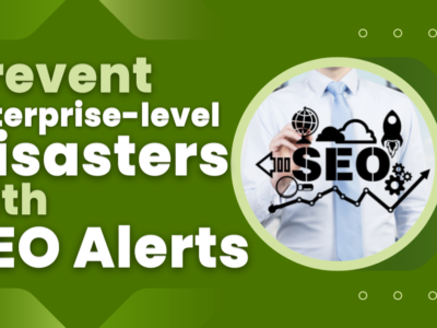 Prevent enterprise-level disasters with SEO alerts