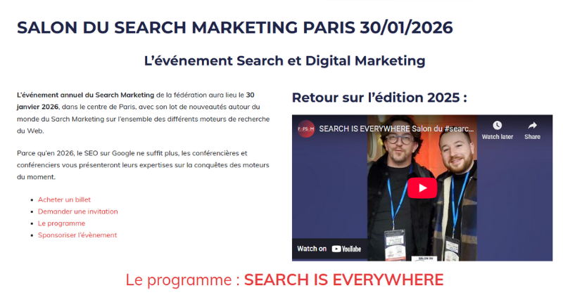The Search and Digital Marketing event 2026