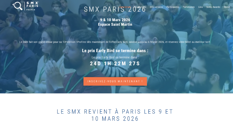 SMX Paris 2026